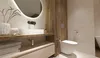 SAT Wand Wänge WC Toilette WC-Becken WC-Set  spülrandlos Produktbild-Vorschau 13