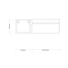 Kabelkanäle 60x40 (2m) Weiß EDO777759 Produktbild-Vorschau 2