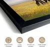 MuchoWow® MuchoWow® Gerahmtes Poster Elefant - Blumen - Produktbild-Vorschau 3