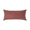 HOMESCAPES Taie d'oreiller densité 200 fils chocolat, 40 x Voir les images du produit 1