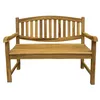 Teak Sitzbank Gartenbank Holzbank Teakbank Parkbank Gutshof Produktbild-Vorschau 2