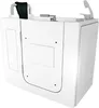 Sitzwanne Whirlpool Badewanne mit Tür S08WP-A-L 68x110cm Produktbild-Vorschau 1