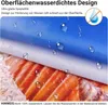 Sprchový záves 200x200cm Sea Blue kúpeľňa 12 krúžkov tlmič Náhľad obrázku produktu 2