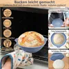 Gärkörbchen Set aus Silikon, Brot Gärkorb oval & rund, Produktbild-Vorschau 4