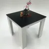 Möbel SD Esstisch Schwarz  Melamin - Weiß 80x80cm  Germany Produktbild-Vorschau 1