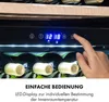 Klarstein Weinkühlschrank 2 Zonen, 132L Produktbild-Vorschau 3