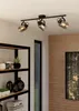 Eglo 99054 BERREGAS E27 lampe spot triple 775x110mm noir Voir les images du produit 6