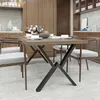 MetaloPro Breda Tischbeine im X-Design – Industrieller Produktbild-Vorschau 8