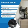 Ventilatore da tavolo U-SMILER Silenzioso e potente Ø 28 Anteprima dell’immagine prodotto 4