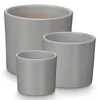 Blumentöpfe aus Keramik, 3 Stück, Ø 14, 17, 22 cm Produktbild-Vorschau 1