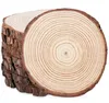 8 Stück Holzscheiben 20-23 cm Durchmesser, Runde Produktbild-Vorschau 1
