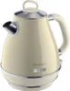 A cream-colored electric kettle with silver accents. Anteprima dell’immagine prodotto