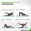 Tunturi NBR Yogamat met Draagtas - Fitnessmat Extra dik & Productafbeelding-voorbeeld 7