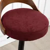 Set van 2 draaibare barkrukken, notenhout, bekleding van Productafbeelding-voorbeeld 17
