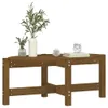 vidaXL Couchtisch Honigbraun 87x48x35 cm Massivholz Kiefer Produktbild-Vorschau 5