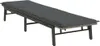 vidaXL Sonnenliege mit Auflage Grau Poly Rattan Produktbild-Vorschau 4
