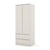 Kleiderschrank MAJA 80 cm KASCHMIR Funktionaler Schrank mit Produktbild-Vorschau 1