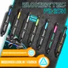 A collection of stunt scooters in various colors displayed against a textured background. Produktbild-Vorschau