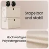 SONGMICS Aufbewahrungsboxen 3er-Set, Ordnungsbox, stapelbar Produktbild-Vorschau 12