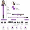Set di 2 bastoncini da nordic walking in alluminio viola Anteprima dell’immagine prodotto 3