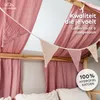 Vlaggenlijn oudroze & beigeroze zonder gouden applicatie - Productafbeelding-voorbeeld 3
