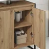 vidaXL Koupelnová skříňka s dvířky Handicraft dub 60 x 30 x Náhled obrázku produktu 4