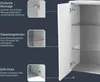 FACKELMANN Doppel-Midischrank MILANO / Badschrank mit Produktbild-Vorschau 3