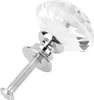 1PCS 30mm Diamond Shape Crystal Glass Pull Handle Cabinet Náhľad obrázku produktu 5