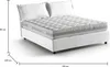 Doppelbett Dmelott, Containerbett mit Stoffbespannung, 100% Produktbild-Vorschau 3