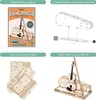 Baukasten Robotime Violin TG604K Holz 14,5 x 7,5 x 15 cm Produktbild-Vorschau 7