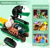 Trettraktor, Kindertraktor mit Anhänger & Schaufel & Produktbild-Vorschau 3