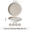 Teller set 4-teiliges Ø27,7 cm Keramik Essteller Produktbild-Vorschau 2