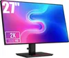 A black computer monitor on a white background. Produktbild-Vorschau