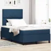Boxspringbett mit Matratze mit Kopfteil Blau 120 x 190 cm Produktbild-Vorschau 2