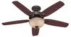 Hunter Builder Deluxe stropný ventilátor 132 cm, bronzová Náhľad obrázku produktu 2