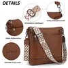 Sac à bandoulière pour femme, taille moyenne, sac crossbody Voir les images du produit 6