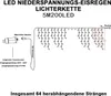 5 m Eisregen‑Lichtervorhang mit 200 LED, 8 Lichtmodi und Produktbild-Vorschau 2