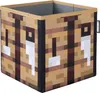 Aufbewahrungsbox 2er Set - 27 x 27 cm - Braun - Grün - Produktbild-Vorschau 7