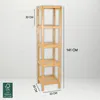 Brixy Badezimmerregal – Badezimmermöbel – 5-lagig – 141 x Produktbild-Vorschau 11