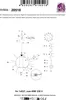 Instructional diagram for assembling a light fixture. Produktbild-Vorschau