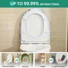 Toilettendeckel D Form WC-Sitze, Kurzer Toilettensitz mit Produktbild-Vorschau 8