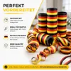 3x serpentyny Niemcy czarno-czerwono-żółte dekoracje Podgląd zdjęcia produktu 2