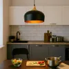 MasterLED Pendelleuchte Lumina Ø30cm Schwarz-Gold E27 – Produktbild-Vorschau 4