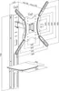 LogiLink TV-Wandhalterung mit Ablage für 81,28 - 139,7 cm Produktbild-Vorschau 2