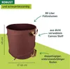 Gartenabfallsack Pop-Up aus Canvas-Stoff, 120 L Produktbild-Vorschau 2