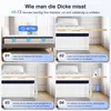OYAJIA 140 x 200 cm  23 cm hoch  Taschenfederkernmatratze Produktbild-Vorschau 12