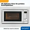 Exquisit Einbau-Mikrowelle EMW 19-7 G | Grill | max. 900 W Produktbild-Vorschau 7