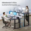 Dripex Schreibtisch elektrisch 180x110cm, L-förmiger Produktbild-Vorschau 5