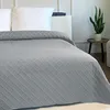 Narzuta Ma Łóżko Kapa Pled Parla 3D Szara 220x240 cm Podgląd zdjęcia produktu 1