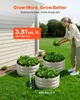 VEVOR Hochbeet Metall 3er-Pack φ60x30 cm, Rundes Produktbild-Vorschau 2